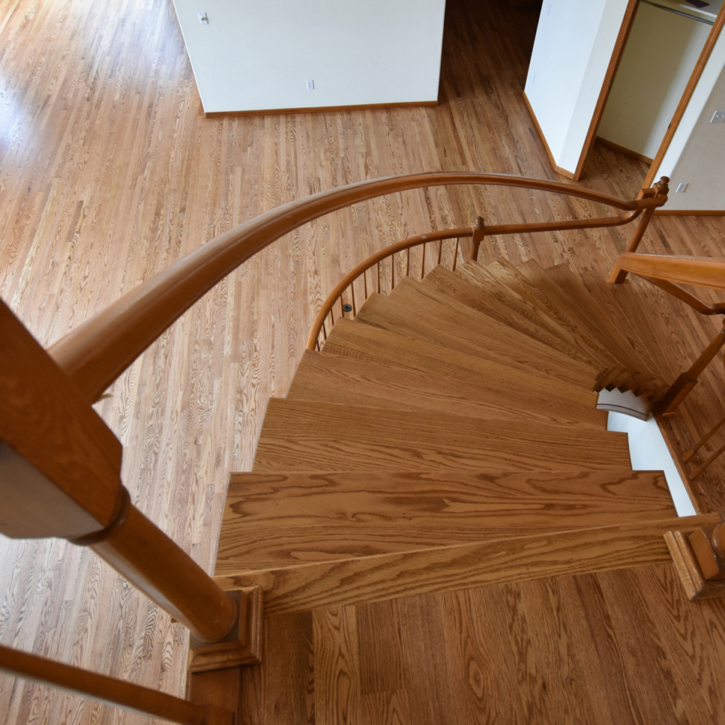 Staircase Golden Oak Stain