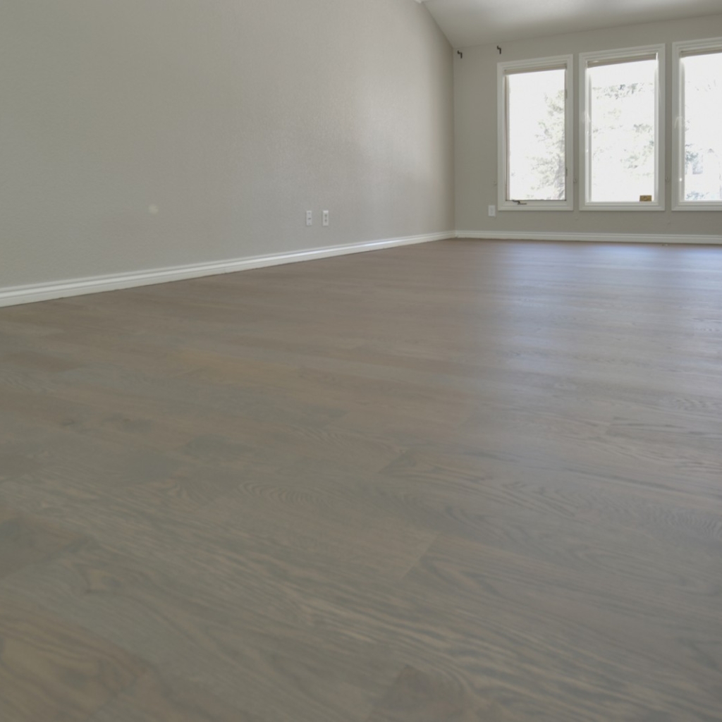 Classic Gray Matte Finish On Red Oak Floors, Classic Grey Hardwood Floors